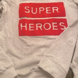 Eleven Paris Super Heroes Sweatshirt :XL….EXCELLENT CONDITION